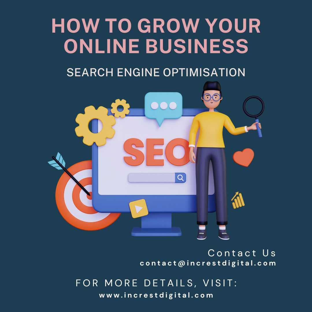 IncrestDigital's tweet photo. We offer expert SEO services to help businesses improve their online visibility, drive organic traffic, and rank higher in search engine results pages.

#InCresting #InCrestCorp #InCrestDigital #BrandDesign #WebDevelopment #DigitalMarketing #BusinessServices #GraphicsDesig #SEO https://t.co/9jkQH5LXUY