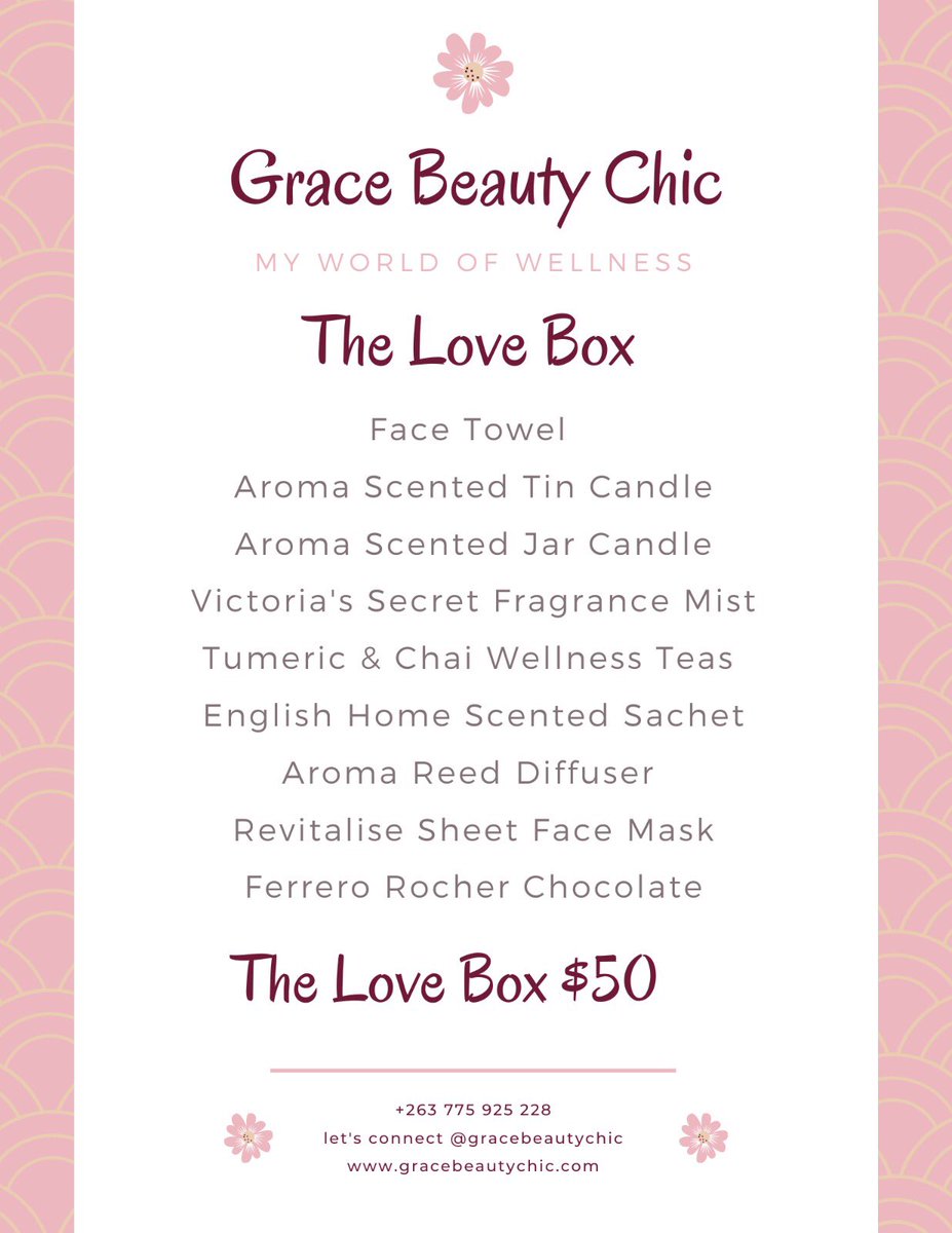 gracebeautychic's tweet photo. The Love Box ❤️✨
Say I love you with the gift of wellness 📦
#valentines #wellnessbox #packagedwithlove @gracebeautychic https://t.co/L9TaSbOnit