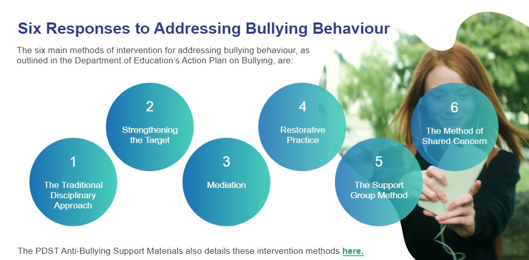 Primary teachers concerned about how to address a #cyberbullying issue will be interested in our free, short online course with <a href="/Webwise_Ireland/">Webwise</a>. Certificate available. 

View/Enrol: bit.ly/CyberPr

@PDST_Hwellbeing #ICTonlinecourses #SID2023 #SilentWitness #EdChatie