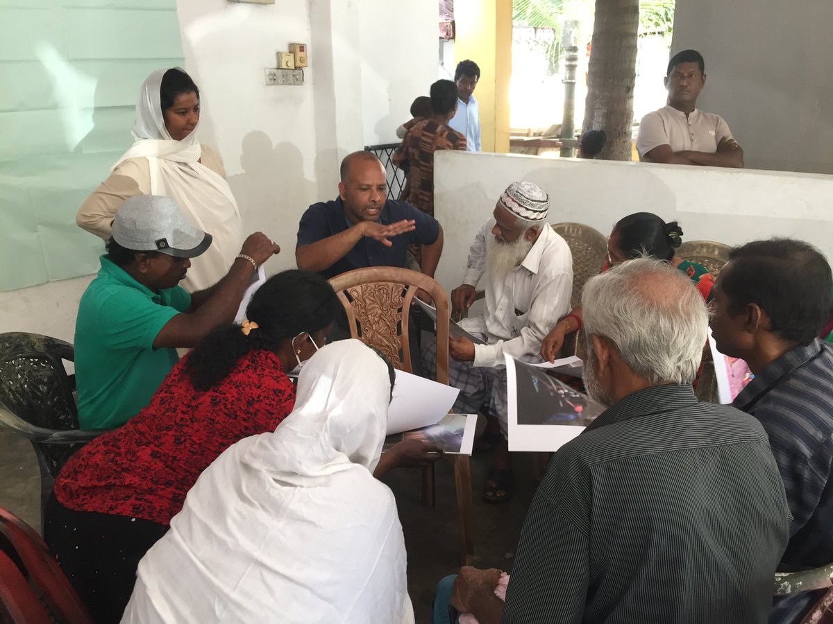 The second Photovoice Perspective Workshop for the ongoing Inclusive Urban Infrastructure project, with the community and agents, was held today in Nawagampura, Colombo. 

To read about the Photovoice method, go to inclusiveinfrastructure.org/our-focus/core….

#InclusiveInfrastructure #SriLanka #LKA