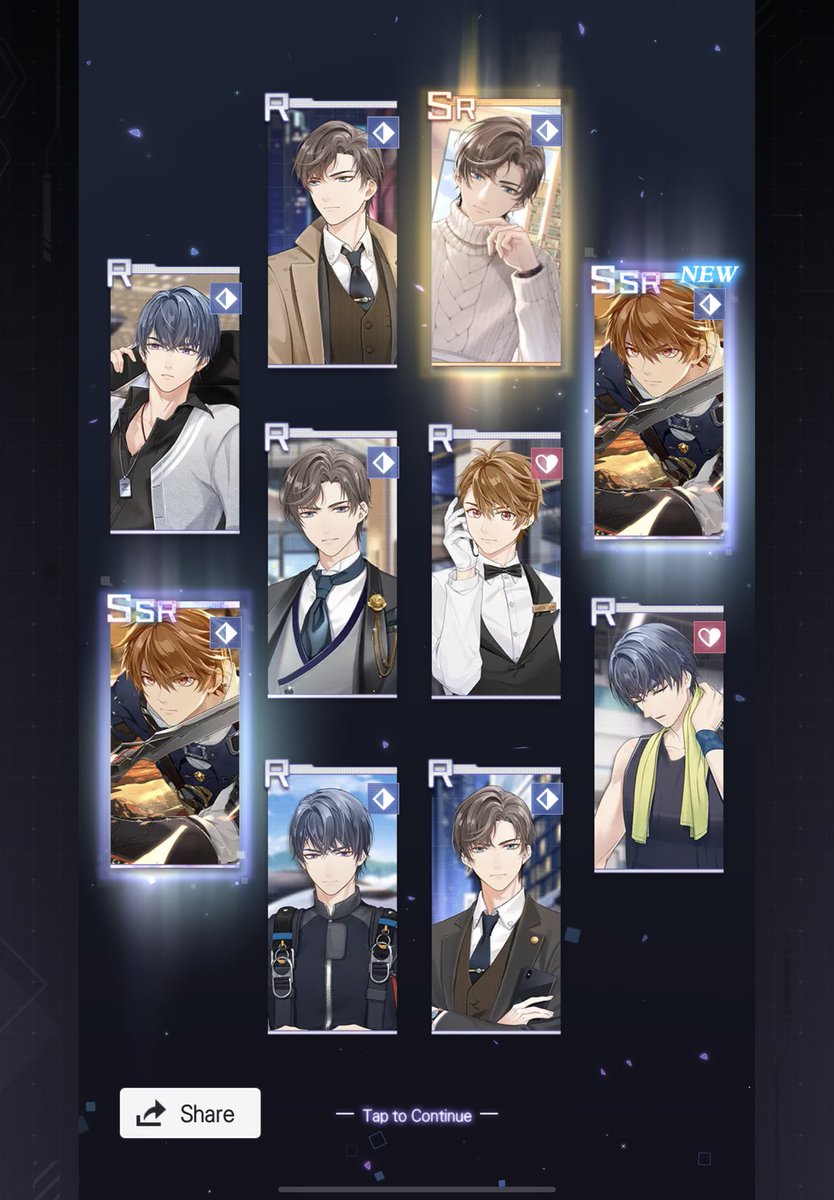 first 10 pulls💪💪 told you i still have my luck, 2 of them too lmfaoo😭😭