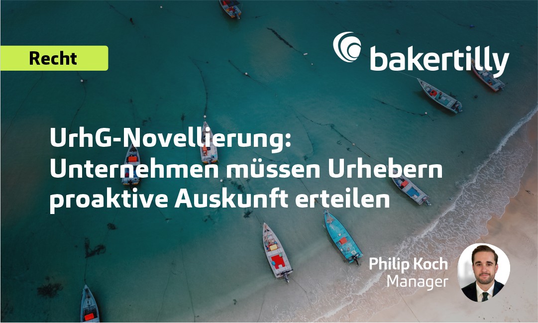 Bei der Nutzung urheberrechtlich geschützter Bilder, Videos oder Texte sind Unternehmen als Lizenznehmer nunmehr verpflichtet, jährlich proaktiv gegenüber dem Urheber eine Auskunft über Umfang und Höhe der Erträge zu erteilen ➡️bit.ly/3HE0IOi

#UrhG #legal #Urheberrecht