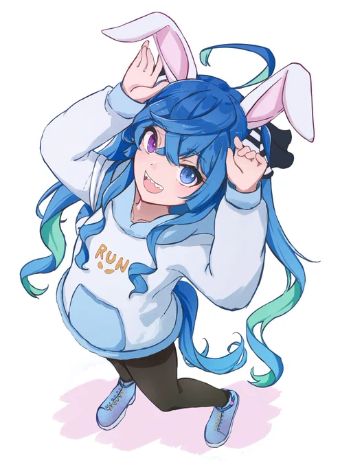 卯年ということで、うさみみターボ#ウマ娘 #ツインターボ 