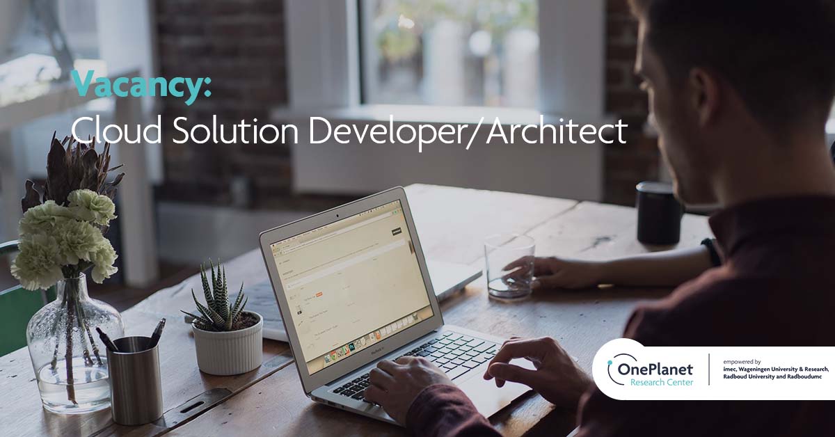 Do you want to develop cloud solutions in the field of personalized health and precision agriculture? We are looking for a Cloud Solution Developer/Architect to support the large number of deployments in our Research Programs. Read more and apply here: ow.ly/WGzR50MMOgM
