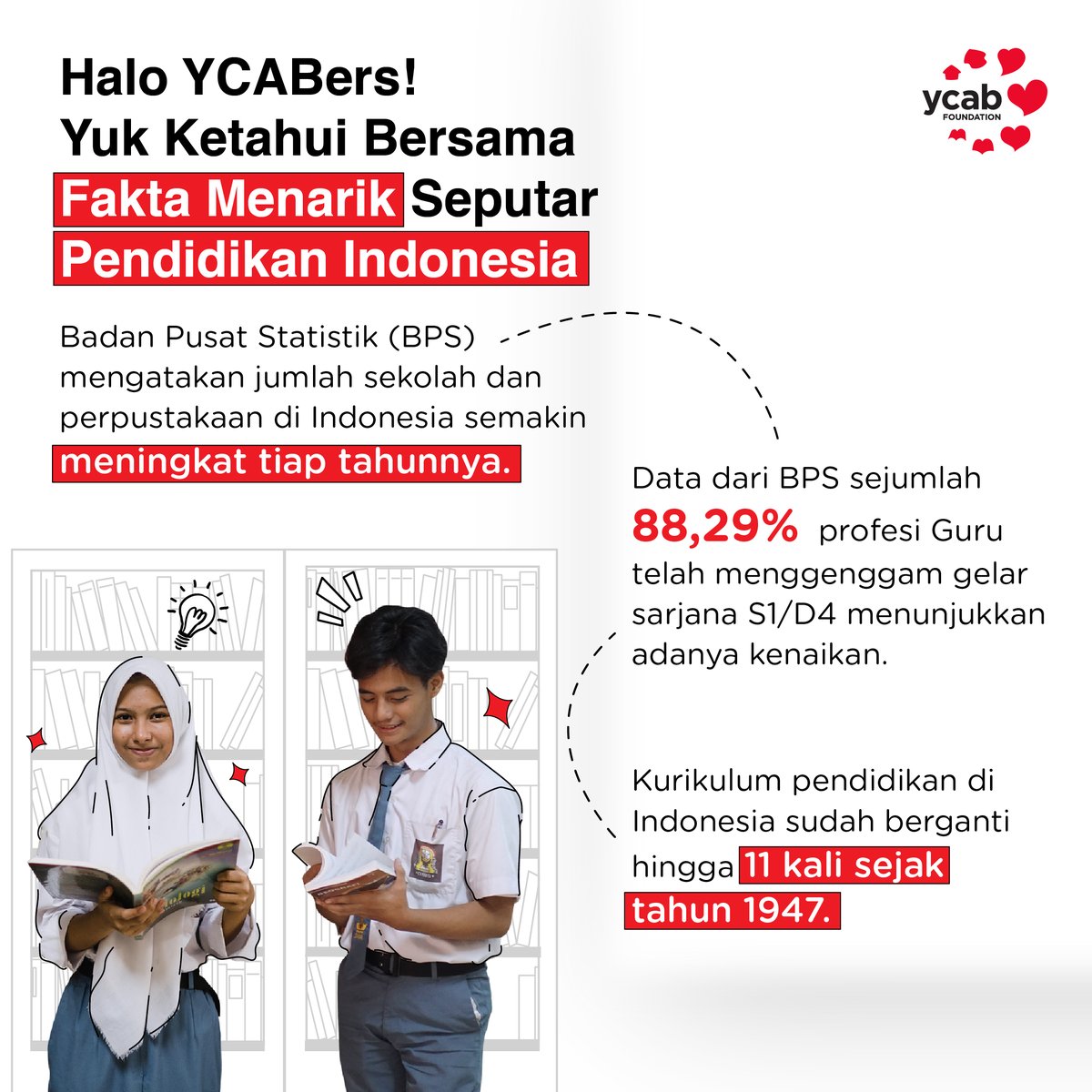 YCAB Foundation tweet media
