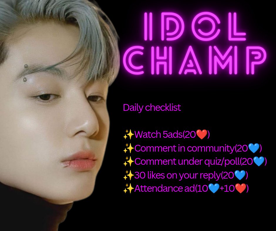 Daily_JK97ʲᵏ on Twitter "RT JJK_VotingTeam IDOL CHAMP [Global