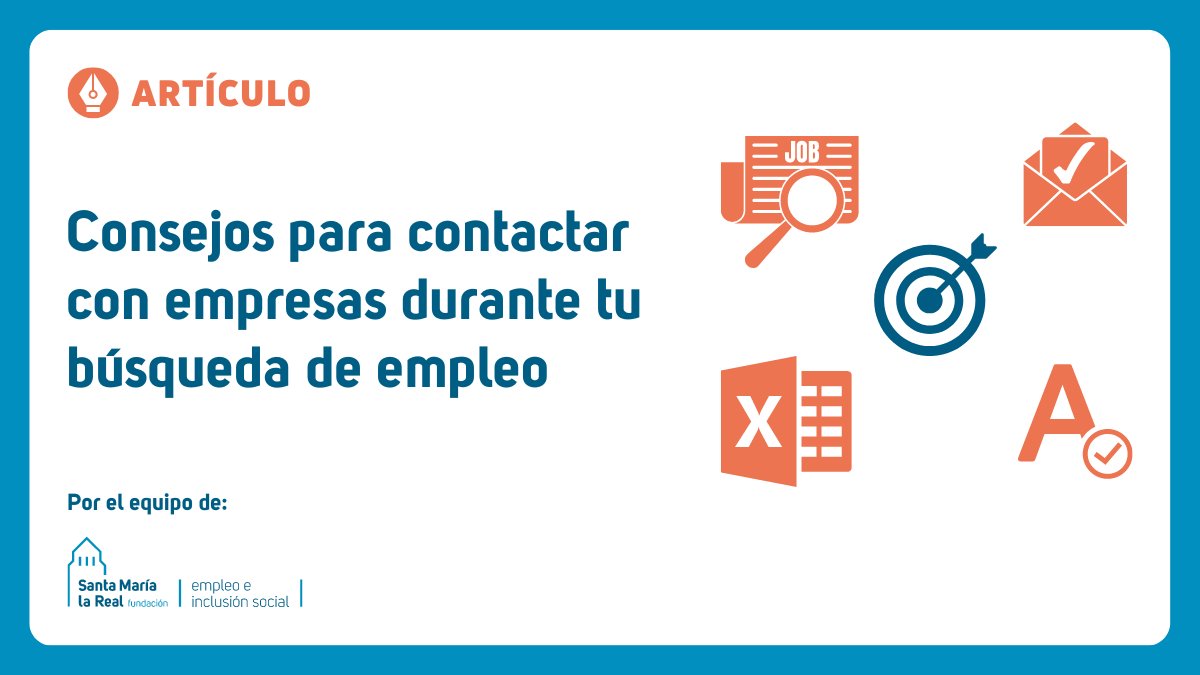 AreaEmpleoFSMLR's tweet photo. Primero: ¡investiga!🕵No hagas envíos masivos, infórmate y conoce bien la #empresa o #entidad con la que quieres contactar💻Dirígete correctamente a la persona de #RRHH📝Adapta tu #cv a las #OfertasDeEmpleo📈🔝¡Y no te olvides de hacer seguimiento!👉https://t.co/IAOUQhP1ds https://t.co/hN8V1bhBxW