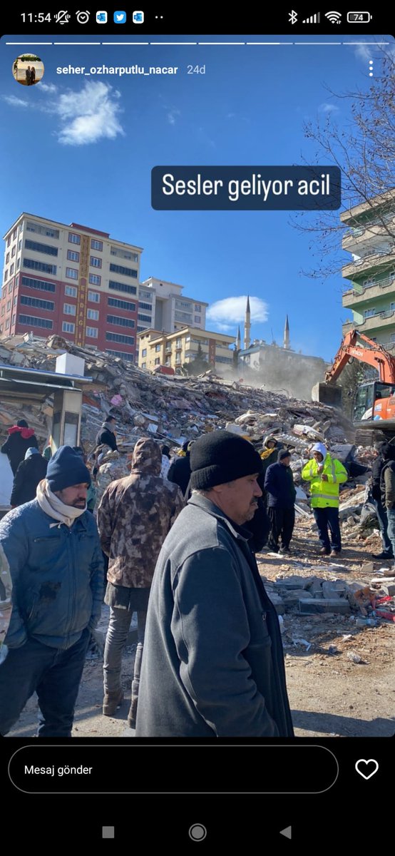 herbokologun's tweet photo. Teyitli!!!
Mercimek tepe mahallesi Adnan Menderes bulvarı no 19 sözler apartmanı kat 2 no 6 On iki şubat Kahramanmaraş. Vinç ve kepçe mevcut acil kurtarma ekibine ihtiyaç var sesler geliyor. 
@cuneytozdemir @ProfDemirtas @BabalaTv @haluklevent @OguzhanUgur @AFADBaskanlik https://t.co/T98tY0OIhd