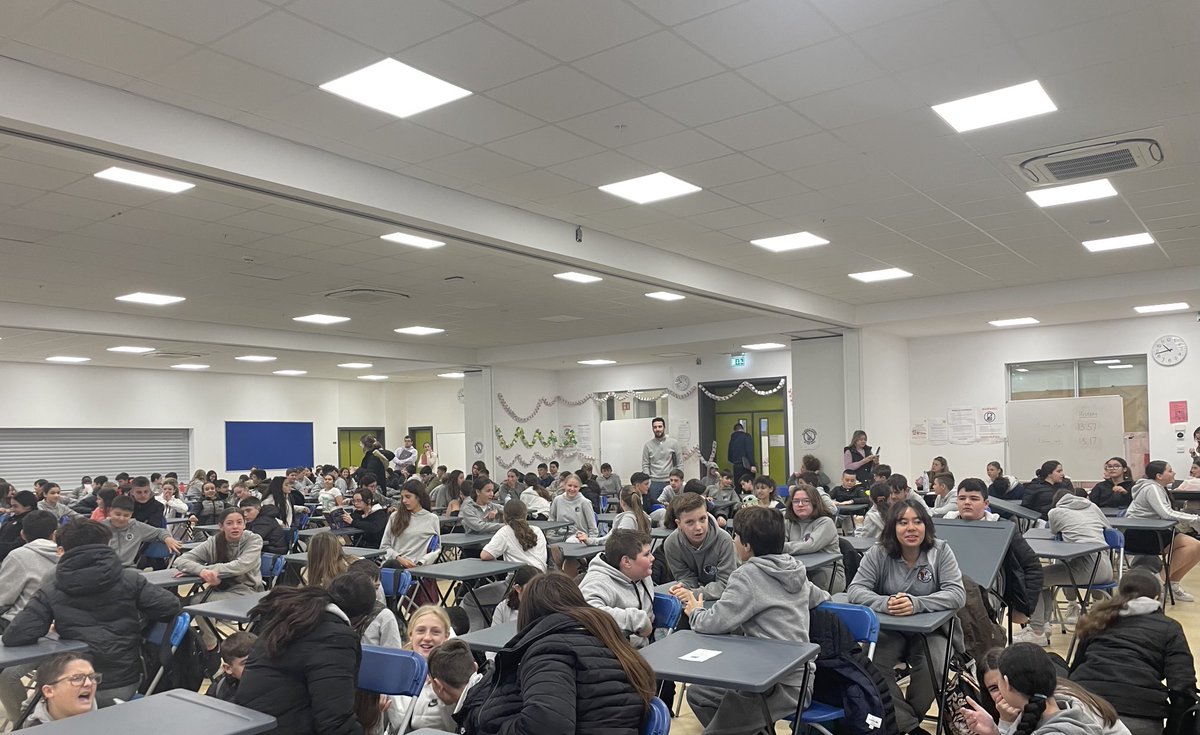 DaniellaTilbury's tweet photo. Leo Mena Project - Year 8s at Westside planning their environmental initiatives. Pleased to have had an opportunity to talk to them about Leo as well as about sustainability in #Gibraltar - we fight today for a better tomorrow! https://t.co/wrfp9913tY