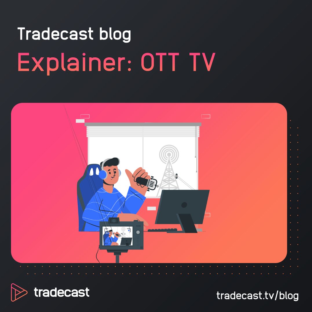 In the increasingly evolving world of online video, the term ‘OTT TV’ is a commonly heard one. Learn what #OTTTV can do for your business in our new blog: 

tradecast.tv/en/ott-tv/