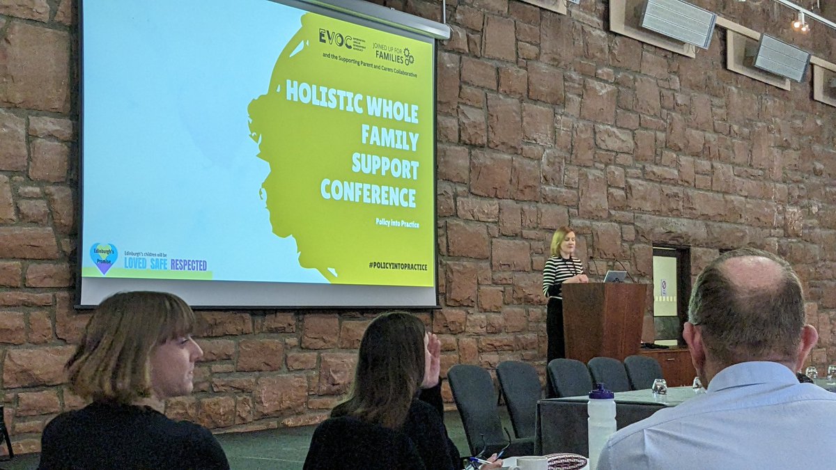 DadsRockOrg's tweet photo. Hearing from Kate Kelman from
@CapitalCityPart at today's Holistic Whole Family support conference
#policyintopractice https://t.co/BT2c1LF9BE