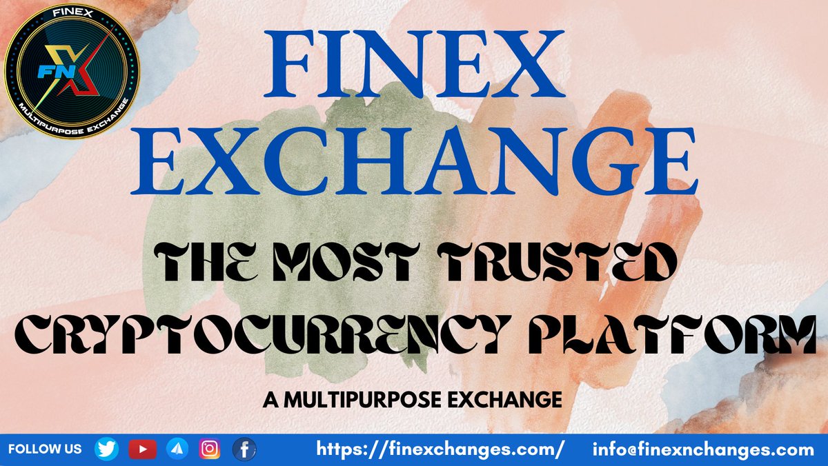 FinexExchange's tweet photo. A Multipurpose Exchange https://t.co/ZQfGv5iKbz