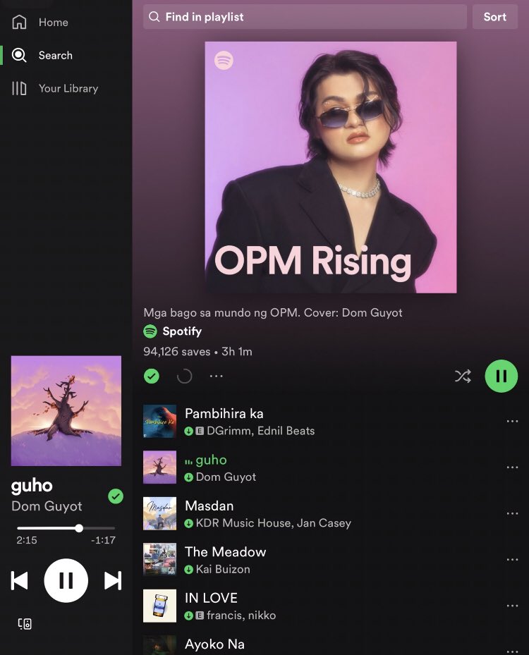 AN OPENLY EFFEMINATE GAY BOY FROM CEBU IS THE COVER OF OPM RISING!!! thank you so much @Spotify_PH @Spotify 😭🤍 this means so much to me!! Stream Guho on Spotify: spoti.fi/3YlvZfP OPM Rising Playlist: spoti.fi/3XkkGmR