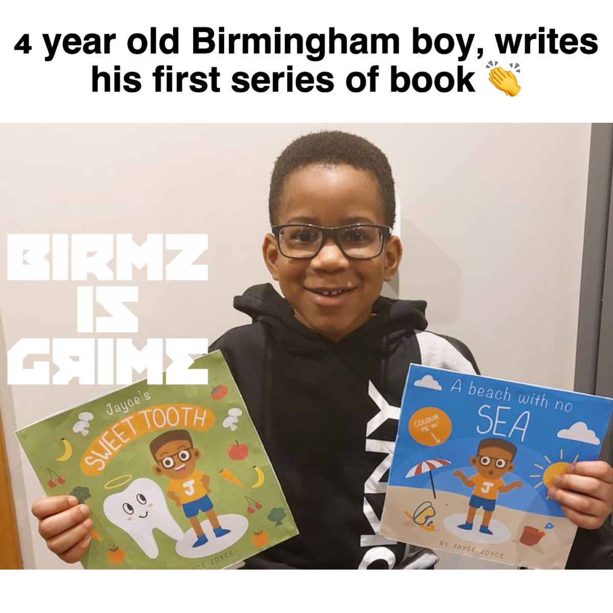 4 year old Birmingham boy writes his first series of books 👏 He might even be able to get into Guinness Book of Records as the youngest person to publish a book and a series at the same time if he sells 1,000 copies of each.👇
birmzisgrime.com/2023/02/4-year…