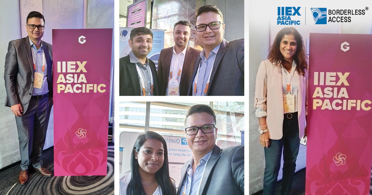 BorderlessXs's tweet photo. #IIEXAsiaPacificConference 2023 brought together a brilliant bunch of visionary leaders and ensured riveting sessions on #newageresearch trends.
Ideas and insights, follow: #BorderlessAccess
#GreenBook #IIEXAPAC #Conference2023 #MediaInsights2023 https://t.co/QMCOq3QMqX
