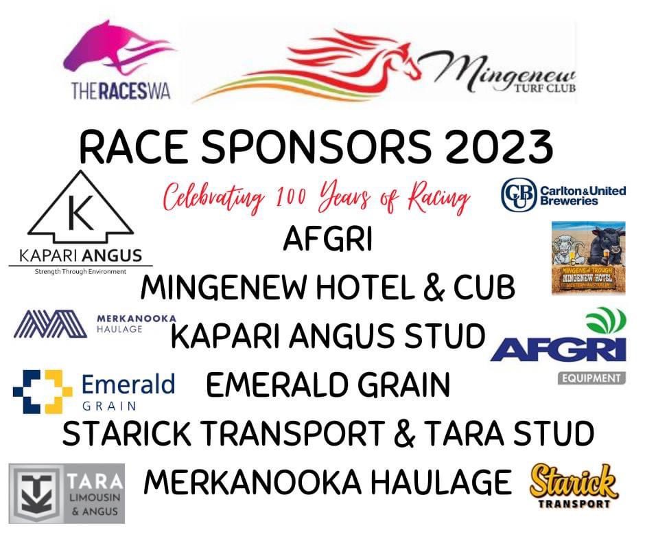 MingenewRaces's tweet photo. Have you got your ticket?? So much happening…. Saturday 11th March 2023! https://t.co/xyhyihou5o https://t.co/wgW5OB7kG7