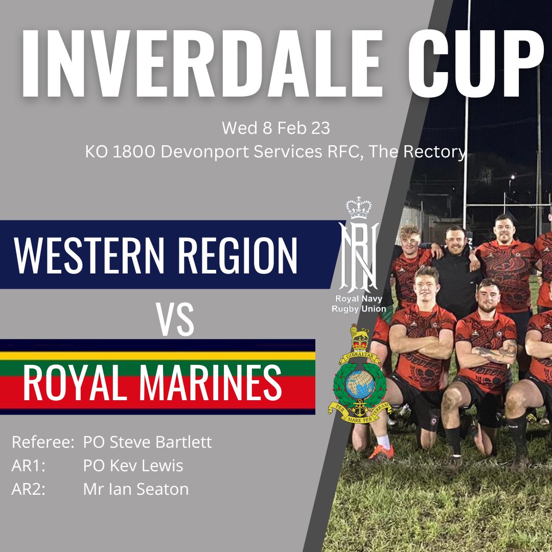 A busy day for RNRURS &amp; <a href="/UKAFRugby/">UK Armed Forces Rugby Union</a> referee appointments.

RN Western Region vs @ RM rugby, TO3 from the RNRURS.

Then <a href="/RNRugby/">Royal Navy Rugby</a> Men's Senior vs Oxford,  at Burnaby Road with a TO3 as a UKAF appointment.

&amp; finally RN Mariners vs <a href="/havantrfc/">Havant Rugby Football Club</a>, a mixed RNRURS and UKAF TO3.