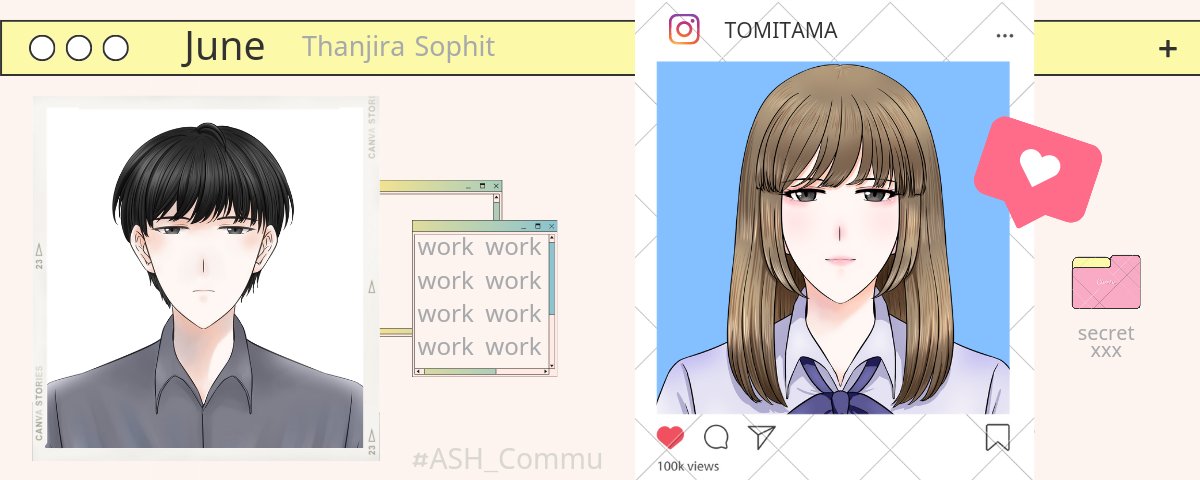kirana_bcu's tweet photo. " อยากเปลี่ยนงานใหม่จัง "
" เมื่อไหร่จะหมดเวรหมดกรรมสักที "
จูน ธัญจิรา โศภิต | 25 ปี
พนักงานบริษัท / cosplayer (ล็อค)
.... : Tweet
".." : พูด
'...' : คิด
// : โรลสั้น
(...) : ผปค.
Doc : https://t.co/I6PZ0rVHqT
#ash_commu https://t.co/LAvaaajF1T