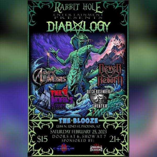 DutchRosenberg's tweet photo. Get ready for us to open for @DiablogyBand! Hit https://t.co/wDkLOoDtmq for a 150-word explanation on this and all posts. Also hit https://t.co/ViUNbh0ZC8. #DutchRosenbergTheater #ExcessiveHashtags https://t.co/TDBJcOAZrz