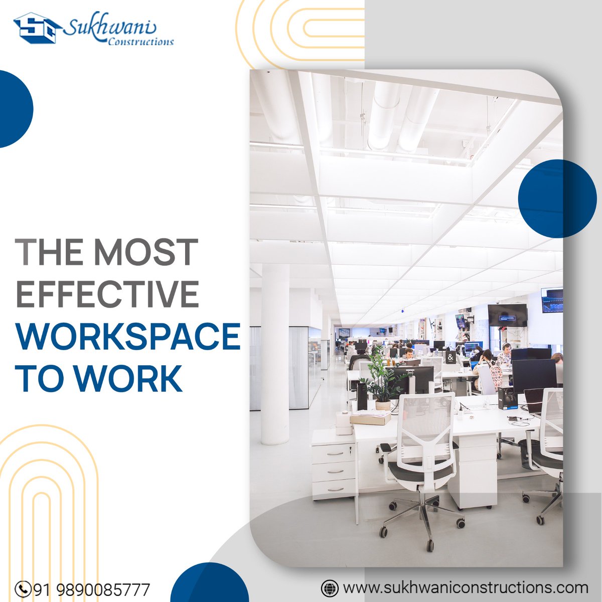 Book your office space today!!

📱+91-9890085777
🌐 sukhwaniconstructions.com
.
.
.
#SukhwaniBusinessHub #SukhwaniConstruction #Meeting #Officespace #Business #Entrepreneur #Pune #WellEquipped #Smart #Maharashtra #Workplace