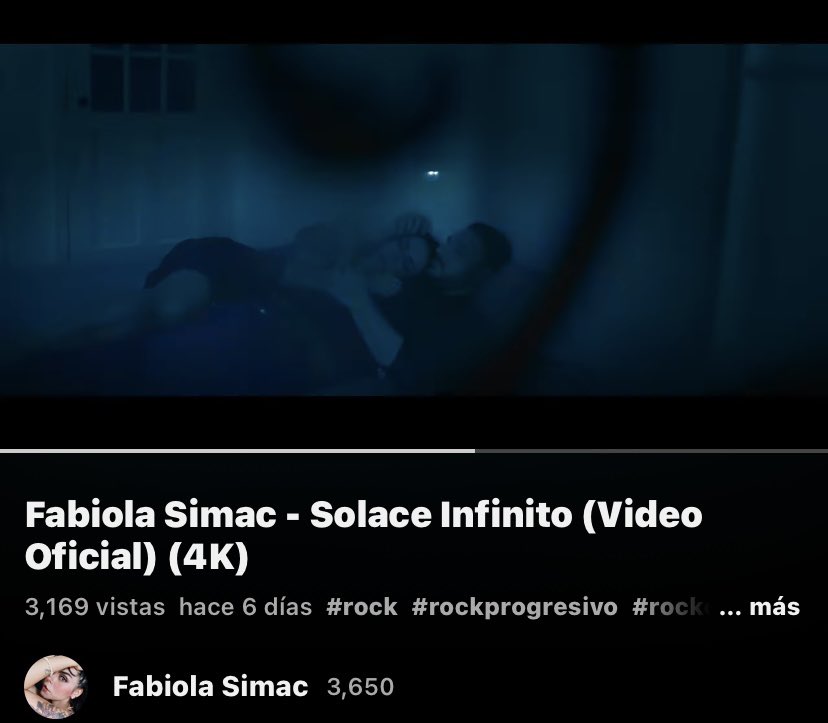 youtu.be/eh4y0e2QDtk
Buenas noches 😘 
“Hoy es tan grande el sonido aquel que tu voz me regaló en su querer”