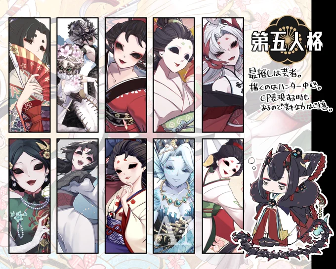 【るるふ】和と創作と第五人格が好きな絵師。参加型したりお絵描きしたり雑談したり。Vママしつつ、いつか動きたいなあとVの姿も持ってたり。モットーは、好きな事を好きな時に好きなだけ。タグ#るるふ画帖切り抜きタグ#るるここっ 