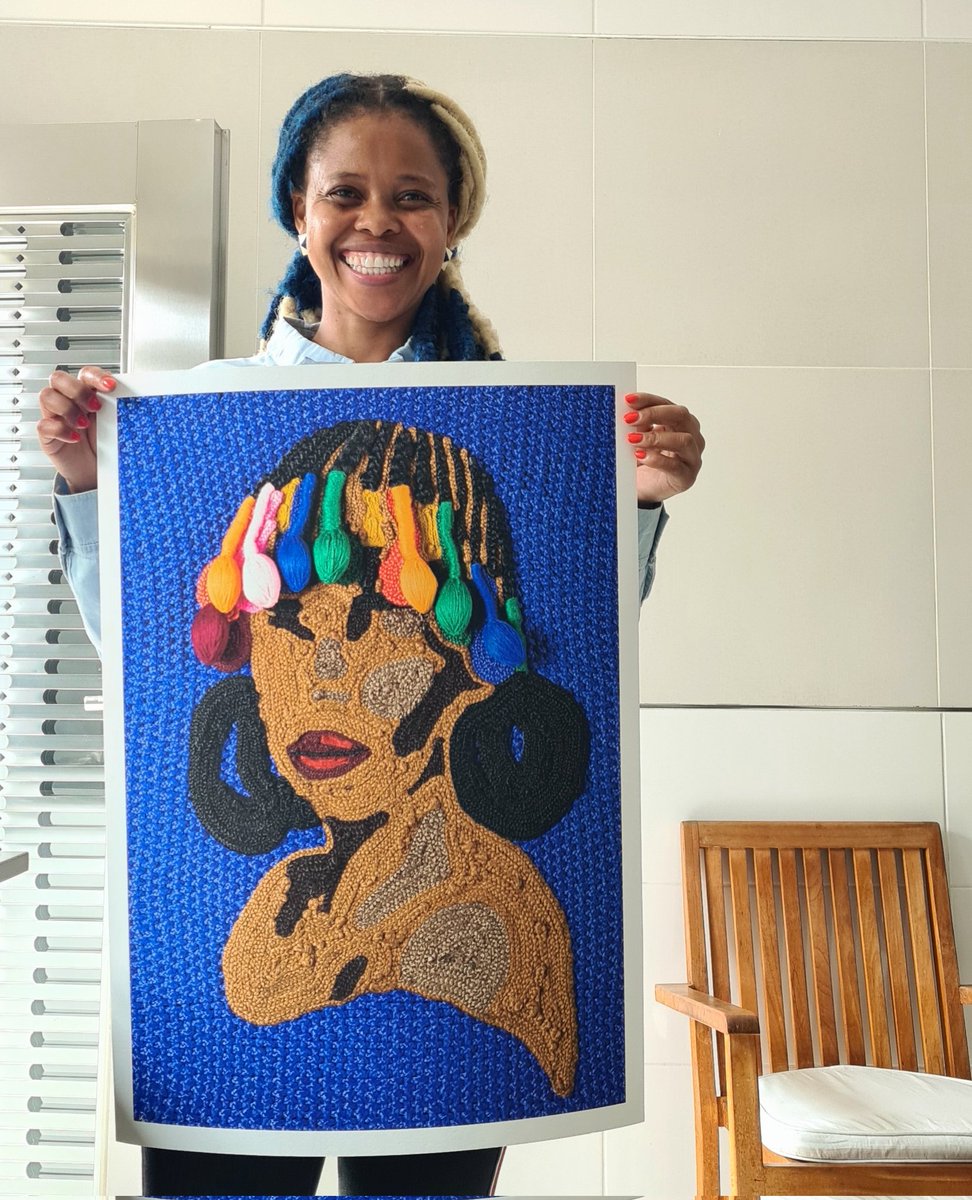 Lilitha (limited edition) Prints are available!!! 
Fine art textured silk
59,4 x 42cm
R4500 (unframed)
Contact ownurcrown@gmail.com for more info 😁