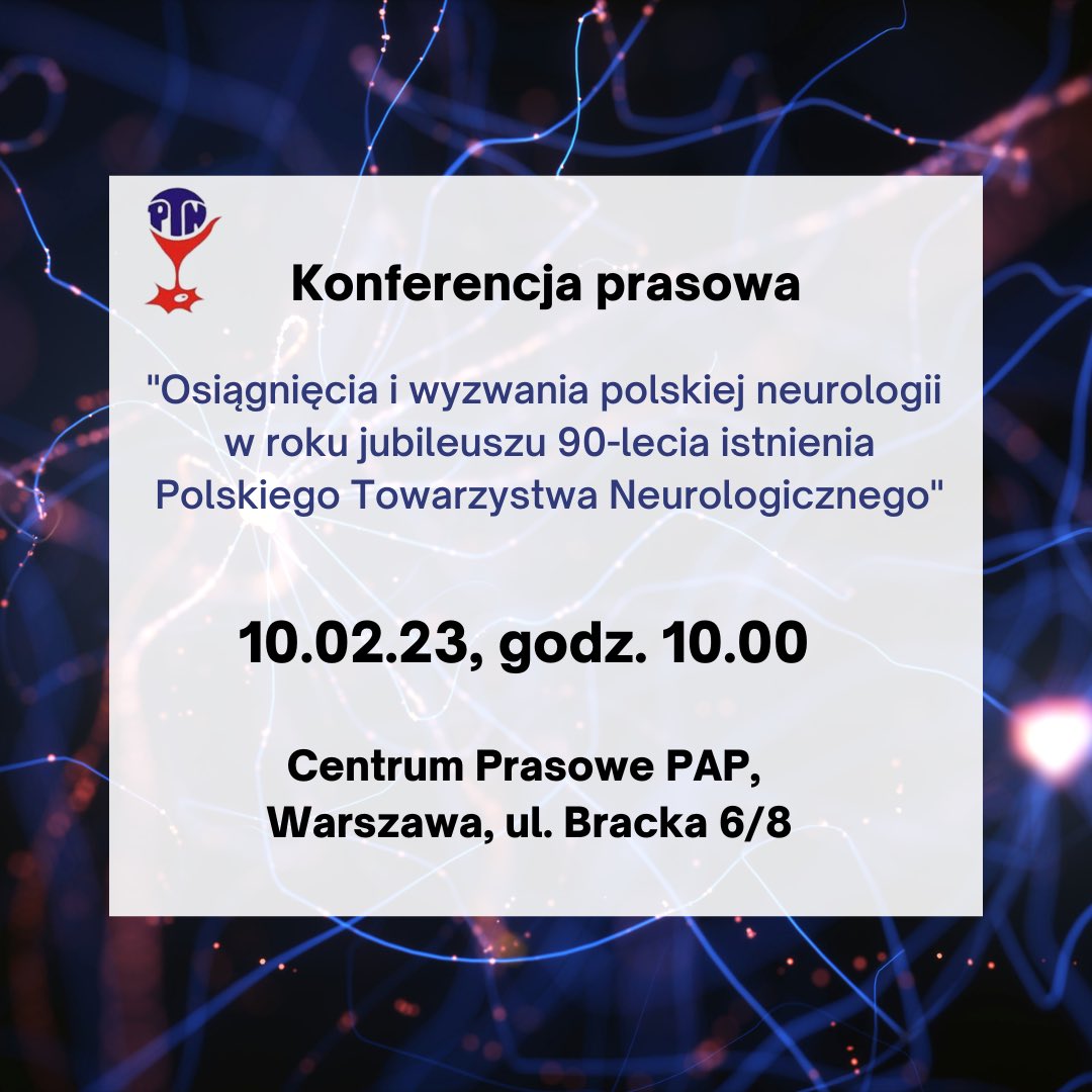 Elzbieta_Brzozo's tweet photo. W imieniu @neurologiczne zapraszam #konferencjaprasowa #neurologia #wyzwania #neurolog #media https://t.co/hjaY3OUmUc