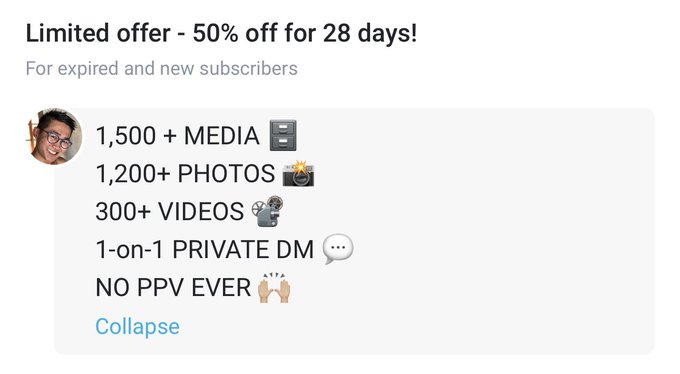 Just $1 a week to see it all&hellip; ☝🏼😈 https://t.co/Rf6jDHt3a3 https://t.co/5Ig0z3vh4e<a href="/tag/doyourpart"class="tags"><span>#doyourpart</span></a><a href="/tag/blm"class="tags"><span>#blm</span></a><a href="/tag/breonnatayor"class="tags"><span>#breonnatayor</span></a><a href="/tag/elijahmcclain"class="tags"><span>#elijahmcclain</span></a>