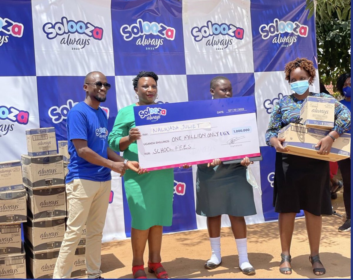 dorothyainemba1's tweet photo. Three days since the school opened have you bought #AlwaysPads to win amazing prices with #SoloozaAlways campaign.

Submit empty packs to your senior woman teacher  to stand a chance of winning school fees, laptops.

#SoloozaAlways
#AlwaysKeepingGirlsInSchool https://t.co/Zza5NWU7DJ