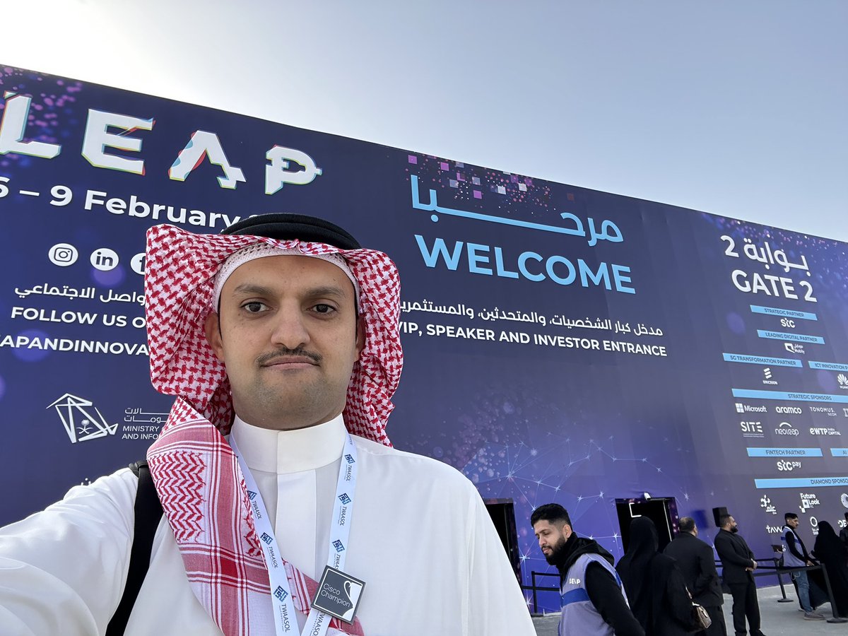 Amr_Nasher's tweet image. Other day in #LEAP23 with @Twaasol1 and @CiscoSaudia team 

Also wishing everyone great day 3 in #CiscoLiveEMEA in Amsterdam
 
#CiscoLeap 
#CiscoChampion
