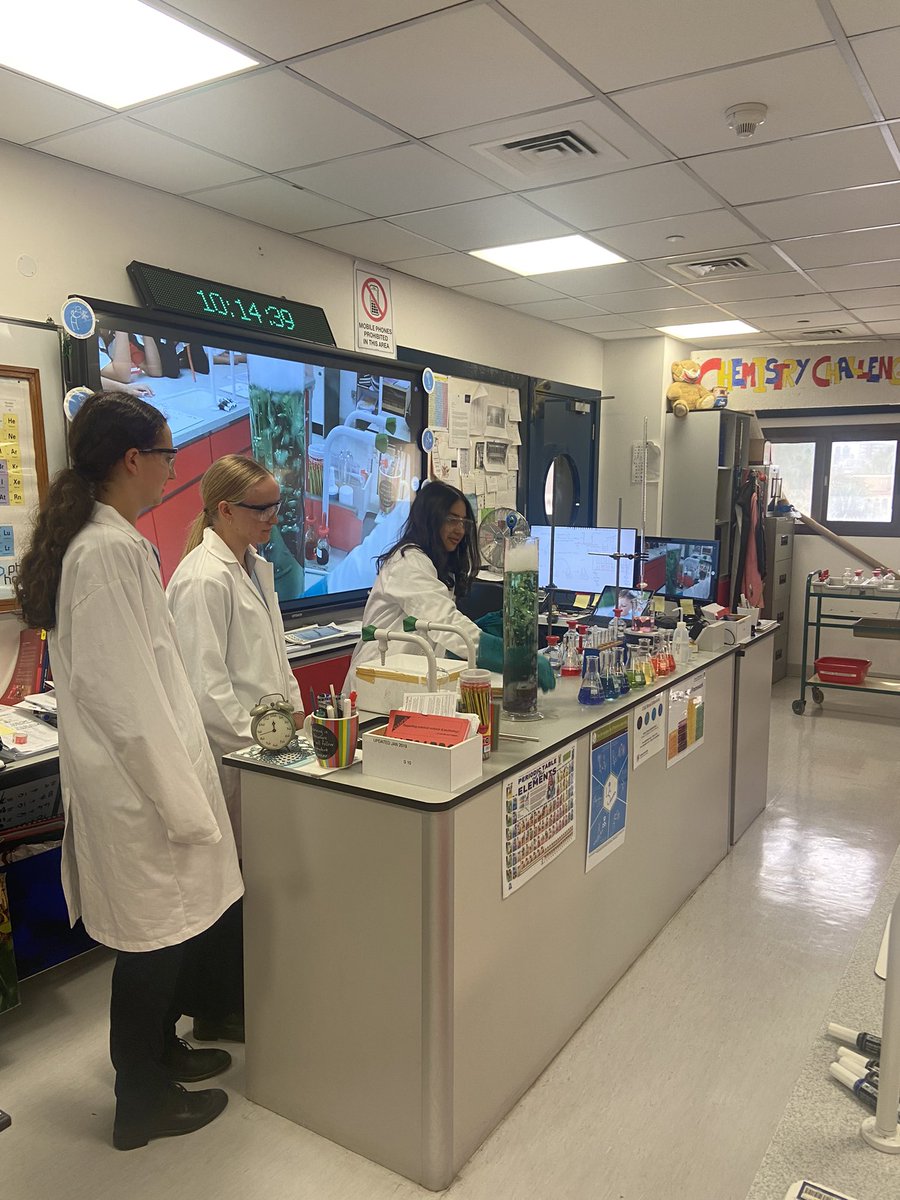 DCol_Biology's tweet image. Peer to peer teaching for Science Week! Year 12 Chemists lead the lesson for Year 8MWD 🧪⚗️🧫☄️💥 @DCol_Science #oracy #scienceoflearning