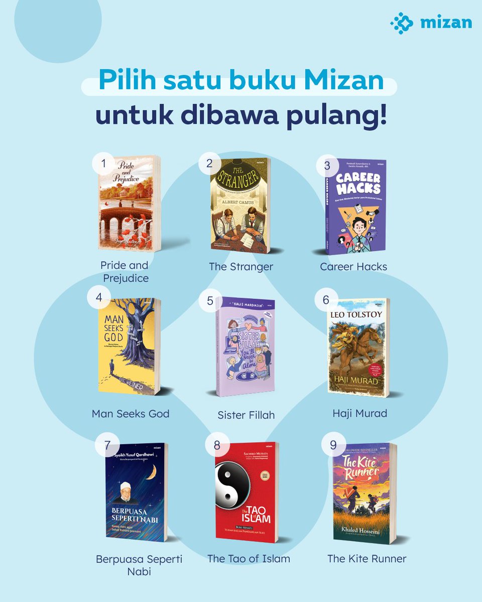 Penerbit Mizan Pustaka tweet media