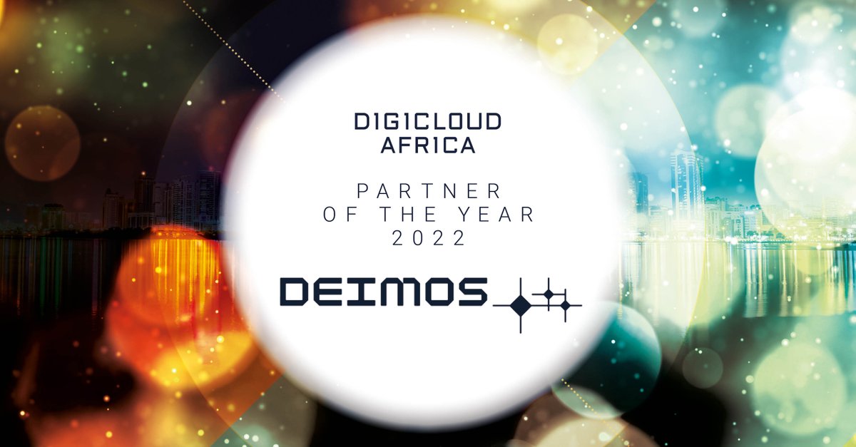 DeimosCloud's tweet photo. We are proud to announce that #Deimos has been selected as the winner of the #Digicloud Partner of the year award for 2022! This prestigious award is a testament to Deimos' dedication to providing businesses with exceptional #GoogleCloud services and support. https://t.co/ywZPQ6lSFC