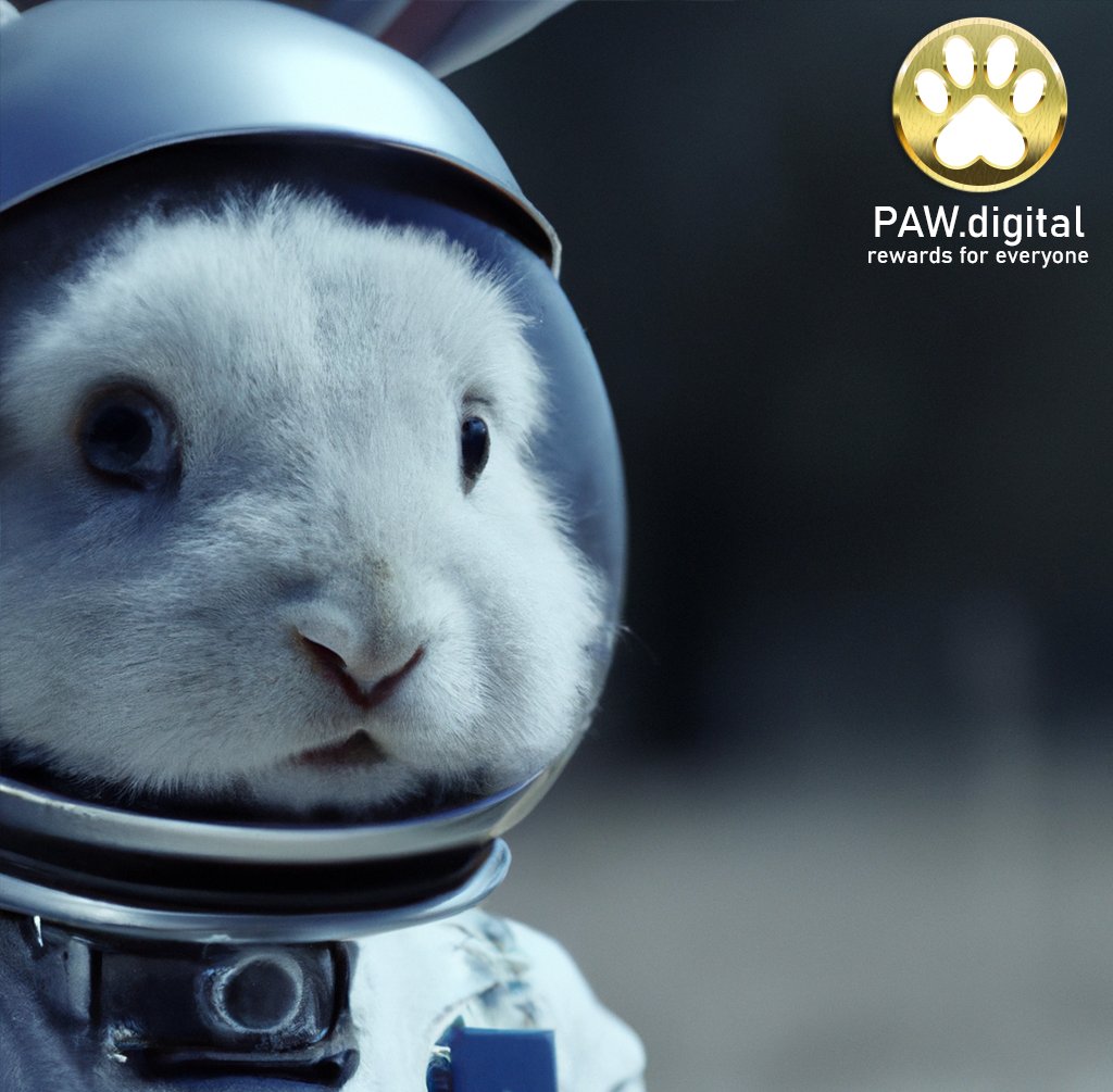 PAW is a network, a community. 🐾🪐☄️

To claim 2000 PAW:
1) Get an online wallet (wallet.paw.digital) or the mobile wallet Biota
2) Like and Retweet
3) Comment with your PAW address

⏳Ends in 24 hours
$paw #paw #crypto #bitcoin #shib #doge