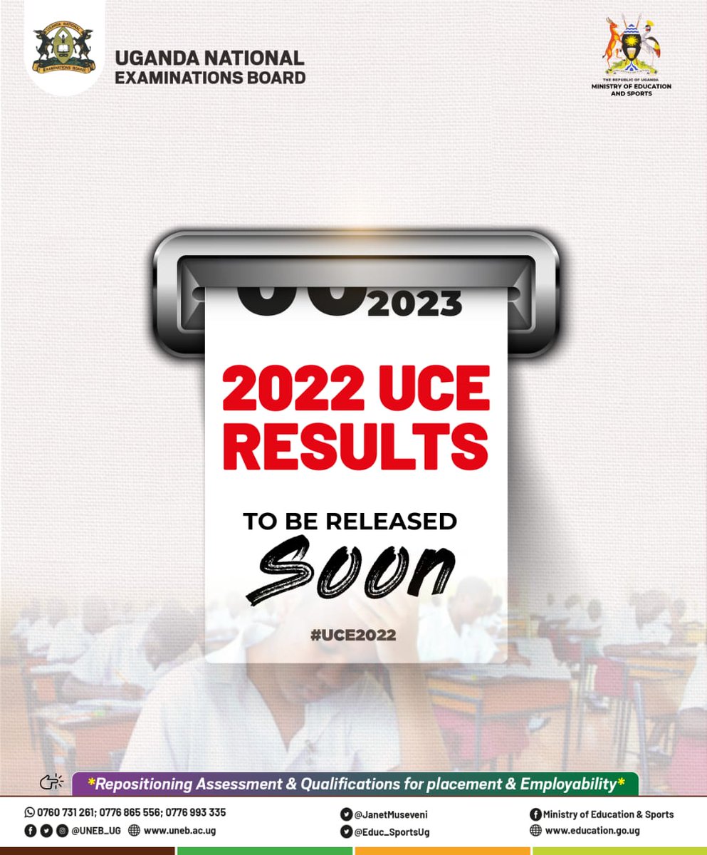 Stay alert #UCE2022 Results!