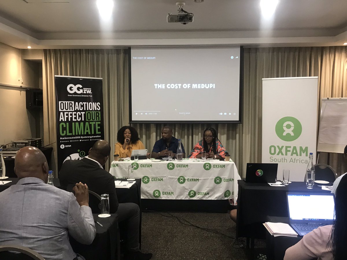 #PeoplePowerPlanet (@thefeedzw) on Twitter photo #AMI2023
<a href="/verozano/">Veronica Zano</a> - <a href="/OxfamSA/">Oxfam South Africa</a> speaks on the impact of using media as a tool pf engagement to raise awareness and inform communities on issues of energy transition #AMI2023
<a href="/verozano/">Veronica Zano</a> - <a href="/OxfamSA/">Oxfam South Africa</a> speaks on the impact of using media as a tool pf engagement to raise awareness and inform communities on issues of energy transition