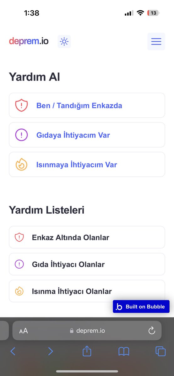 deprem.io yeniden yayında 5300den fazla insanın olduğu hazır liste <a href="/FratAlbayram/">Fırat Albayram</a> <a href="/PincTivi/">PincTv</a> <a href="/BabalaTv/">BaBaLa TV</a> <a href="/haluklevent/">Haluk Levent ( Ahbap Ekibi )</a>