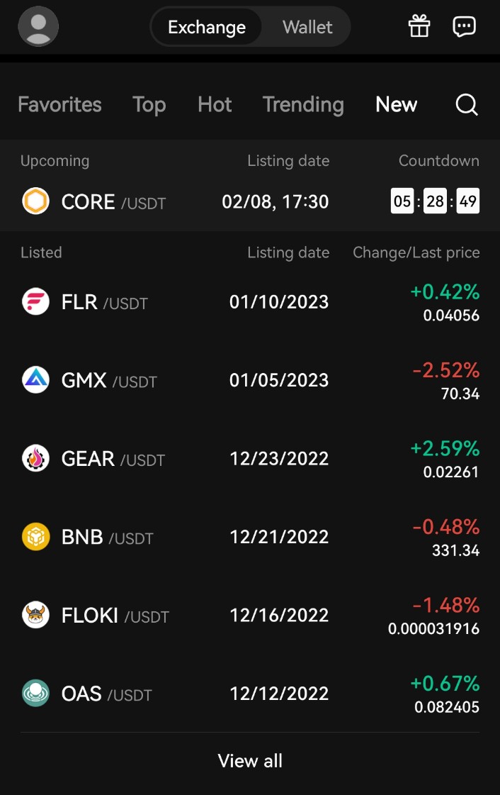 CoreDao3_Org's tweet photo. 🚀🚨Only 5h 20min left 🚨🚀
Are You ready to Fly
Trade CORE/USDT On OKX Exchange
If you don't have account on this exchange the Create an account here
👇👇
https://t.co/y72ExRfwUw
Deposit few USD for trade 👀👀
#CoreDAO
#coretrading
#BTC #ETH #ethoswallet https://t.co/LLrDMWrmp5