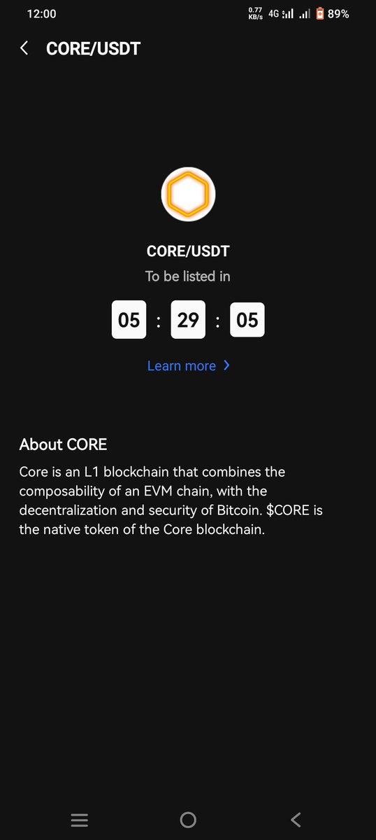 CoreDao3_Org's tweet photo. 🚀🚨Only 5h 20min left 🚨🚀
Are You ready to Fly
Trade CORE/USDT On OKX Exchange
If you don't have account on this exchange the Create an account here
👇👇
https://t.co/y72ExRfwUw
Deposit few USD for trade 👀👀
#CoreDAO
#coretrading
#BTC #ETH #ethoswallet https://t.co/LLrDMWrmp5