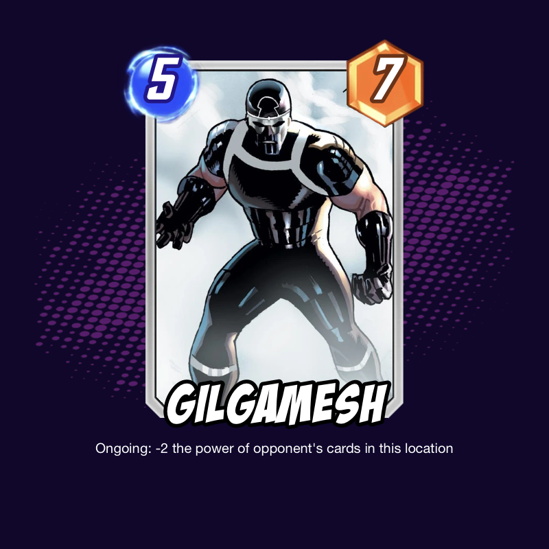 amaransu1's tweet photo. #MarvelSnap 
 Custom Card
#Eternals https://t.co/v7n57vcQT5