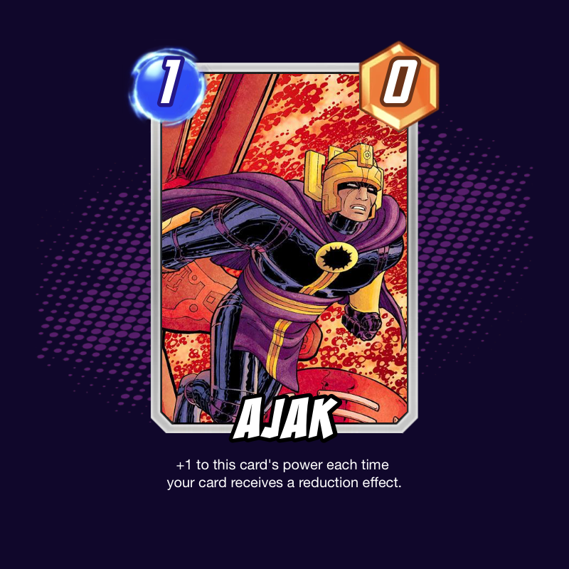 amaransu1's tweet photo. #MarvelSnap 
 Custom Card
#Eternals https://t.co/v7n57vcQT5