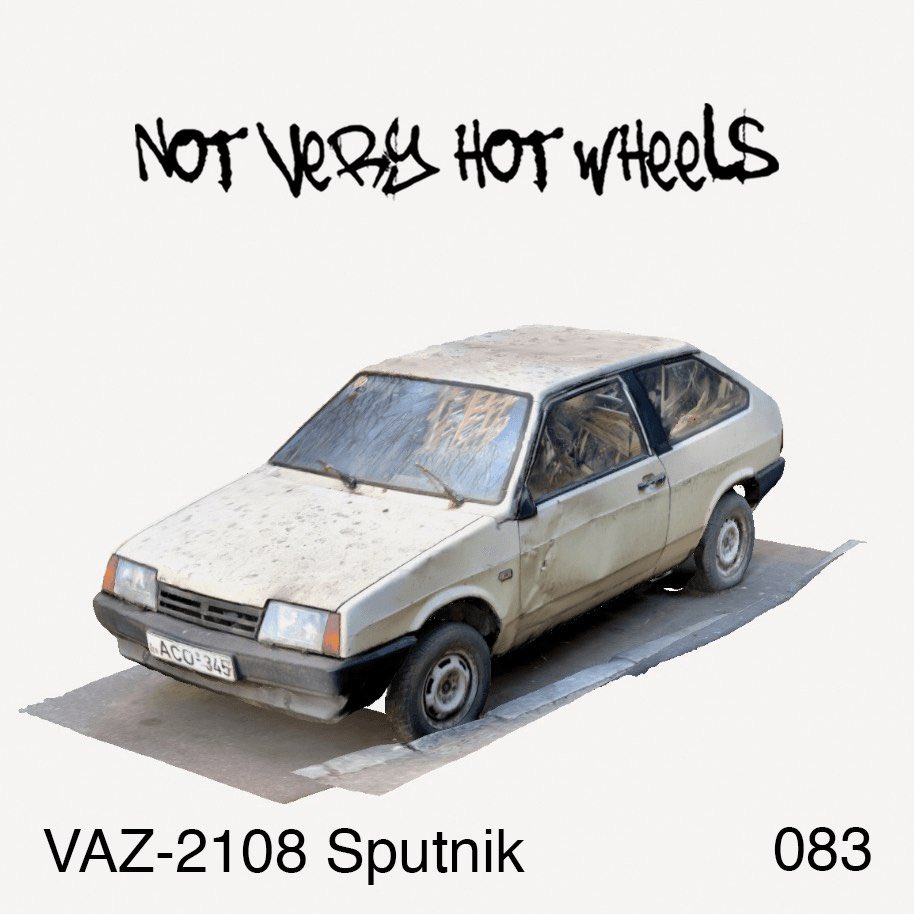 NotVeryHWheels's tweet photo. VAZ-2108 Sputnik 083
This is a 3D model of real abandoned car VAZ-2108 Sputnik also popularly called "chisel" stands in the very center of the city, next to the parliament.
1/1 Price: 0.01 ETH #NotVeryHotWheels #NFTcollectibles #NFTCommunity #NFTs
https://t.co/R43flLEequ https://t.co/rsHzAQUnVy