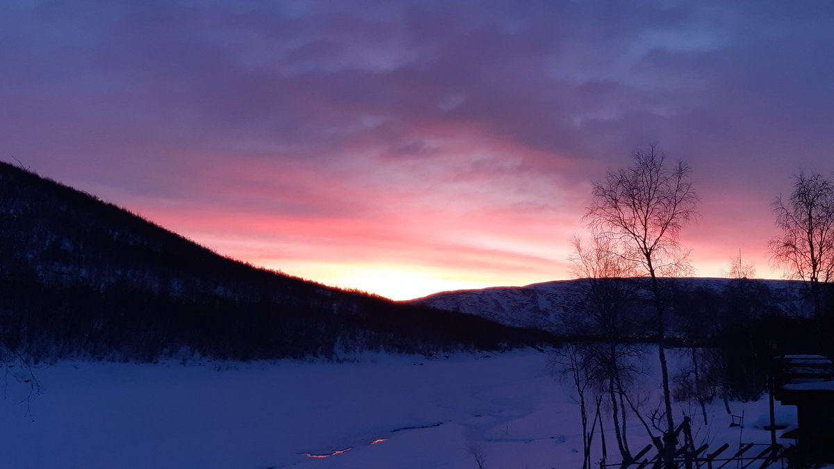 Good morning from Utsjoki☀️❄