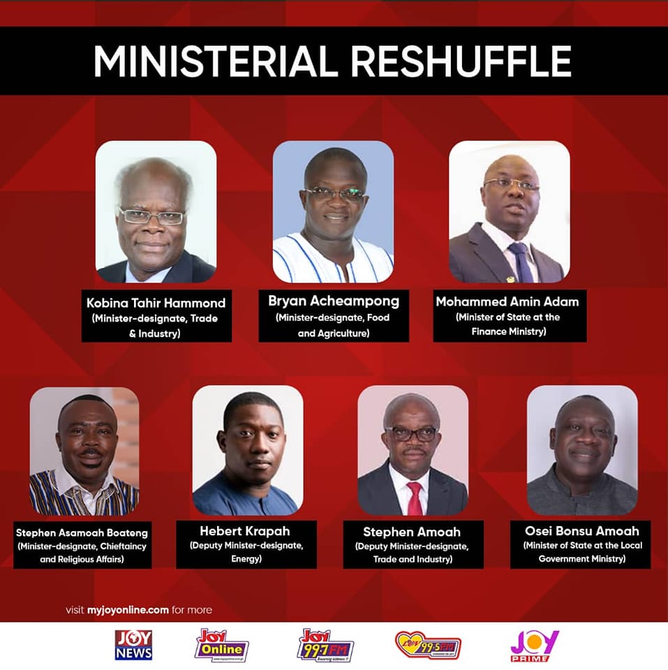 After months of calls from the general public, President Akufo-Addo has made changes to his government.

What do you make of this decision? 

Tweet at us via the hashtag #AMShow