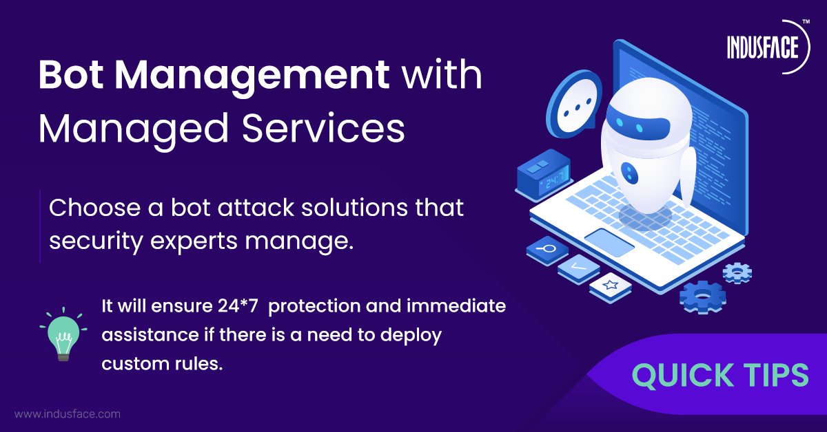 Indusface's tweet image. #botattacks #bots #botdetection #ddosattacks #botsolution #securityservices #apptrana #indusface
