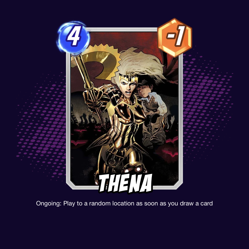 amaransu1's tweet photo. #MarvelSnap 
 Custom Card
#Eternals https://t.co/jwYByqawbm