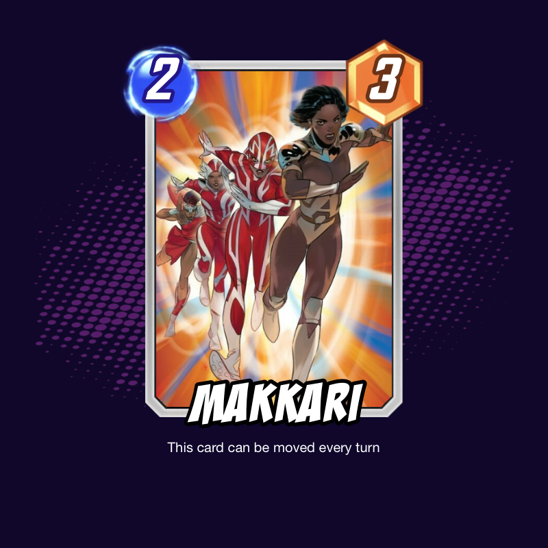 amaransu1's tweet photo. #MarvelSnap 
 Custom Card
#Eternals https://t.co/1299Vs9nIc