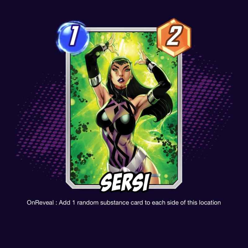 amaransu1's tweet photo. #MarvelSnap 
 Custom Card
#Eternals https://t.co/1299Vs9nIc