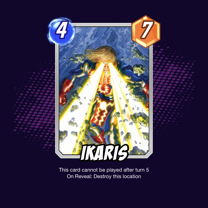 amaransu1's tweet photo. #MarvelSnap 
 Custom Card
#Eternals https://t.co/1299Vs9nIc